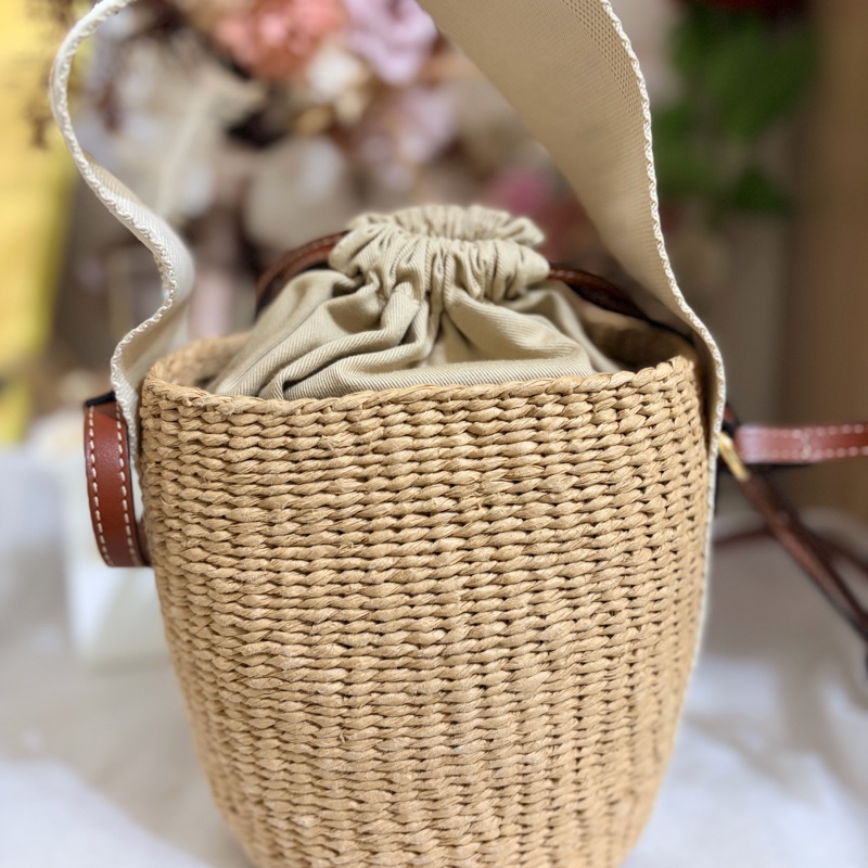Chloé Woody small basket 草編包｜有購證-4