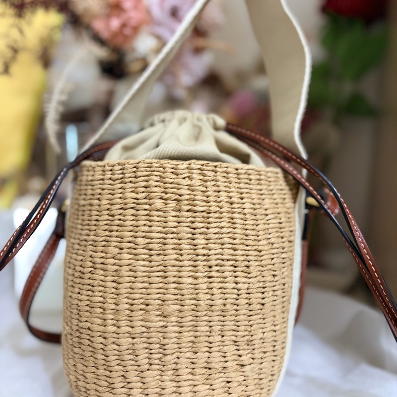 Chloé Woody small basket 草編包｜有購證-5