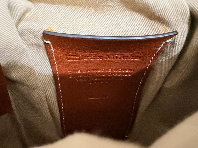 Chloé Woody small basket 草編包｜有購證-10