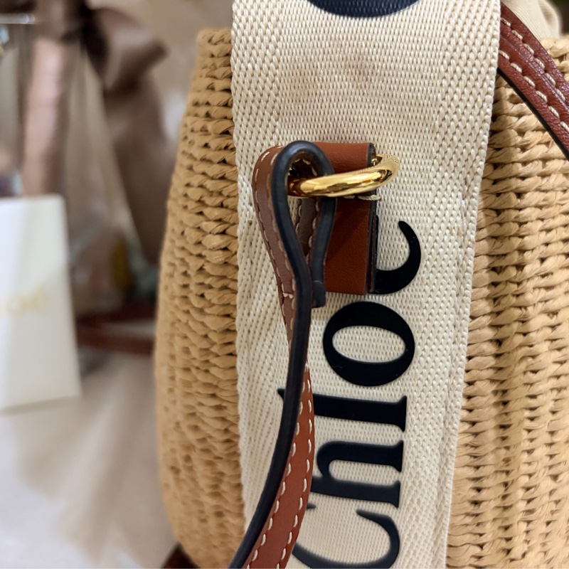 Chloé Woody small basket 草編包｜有購證-7