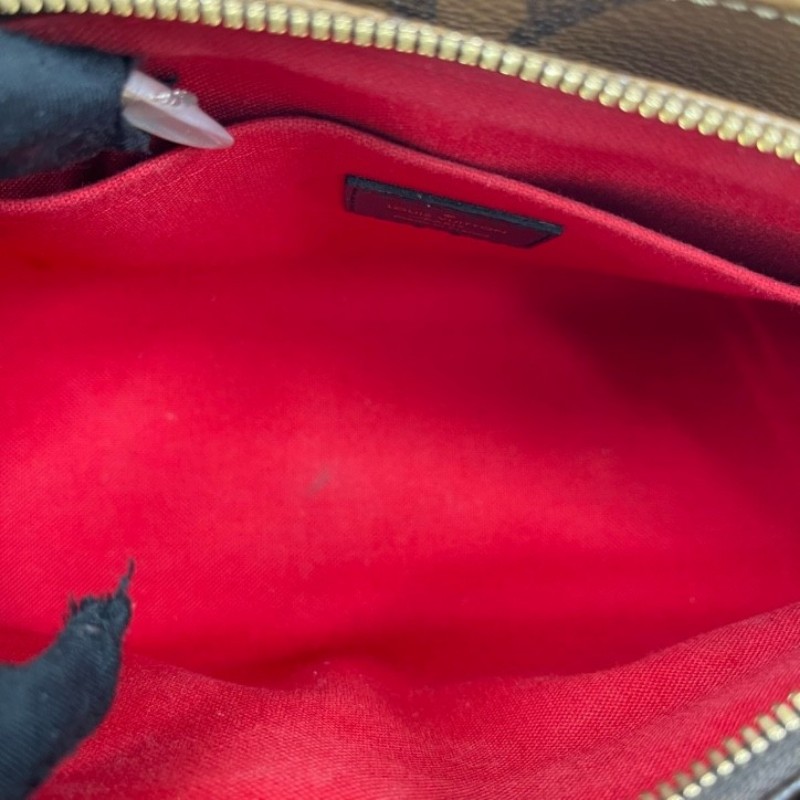 zzz LV路易威登 24年票 芯片款 eastwest 橫版老花onthego 經典老花配色 金色五金 鏈條肩帶可拆卸 手提斜挎兩用 容量實用 日常通勤、逛街都很百搭-14