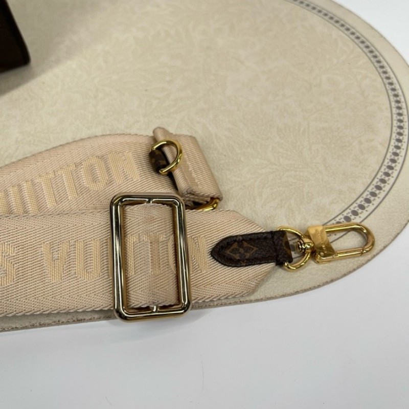 zzz LV路易威登 24年票 芯片款 eastwest 橫版老花onthego 經典老花配色 金色五金 鏈條肩帶可拆卸 手提斜挎兩用 容量實用 日常通勤、逛街都很百搭-17