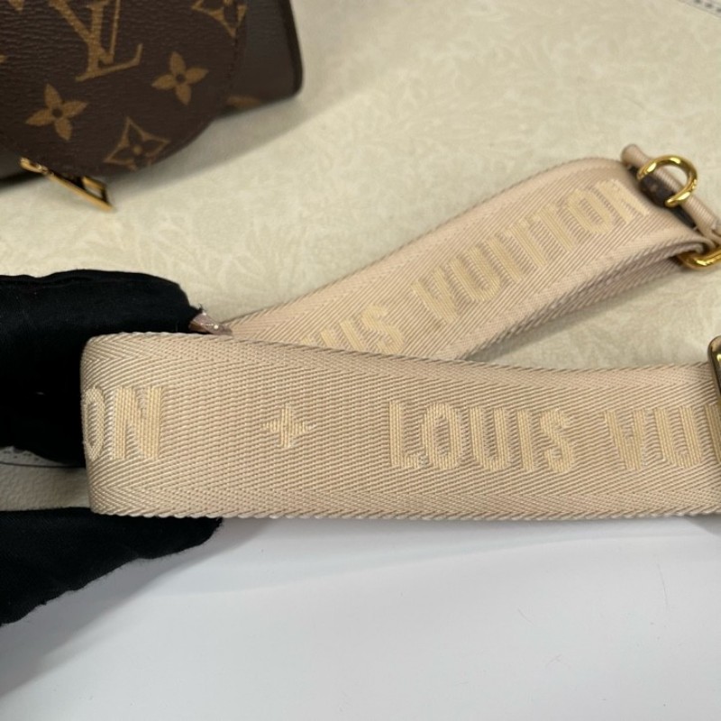 zzz LV路易威登 24年票 芯片款 eastwest 橫版老花onthego 經典老花配色 金色五金 鏈條肩帶可拆卸 手提斜挎兩用 容量實用 日常通勤、逛街都很百搭-18