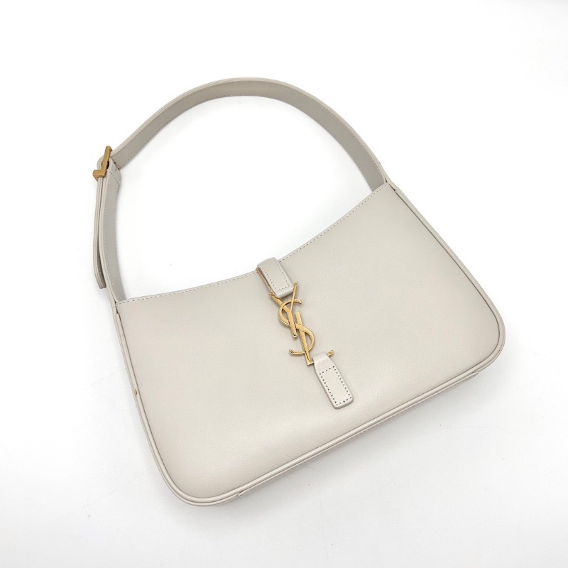 YSL 白金LE5a7肩背腋下hobo包25*15*6 98新配件塵袋-3