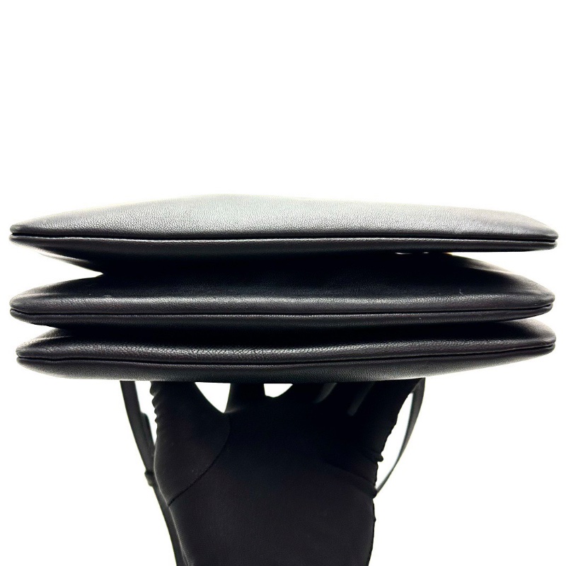 CELINE 黑金三合一肩背斜背包22*15*5cm 98新配件塵袋-3