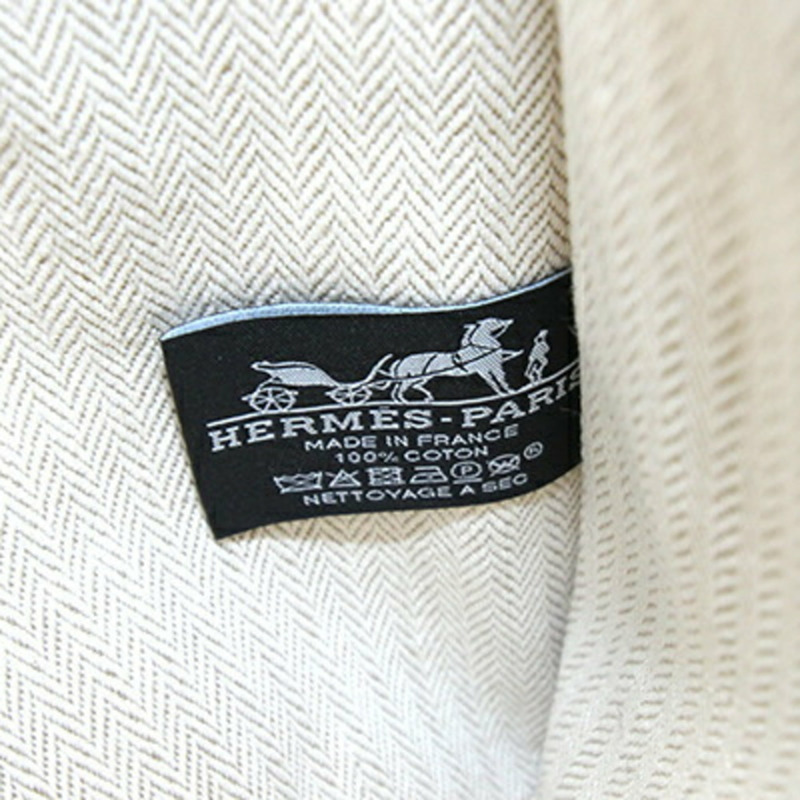 愛馬仕 Yachting GM 手拿包，橙色和多色，100% 純棉，扁平手拿包，女士旅行包，愛馬仕-3