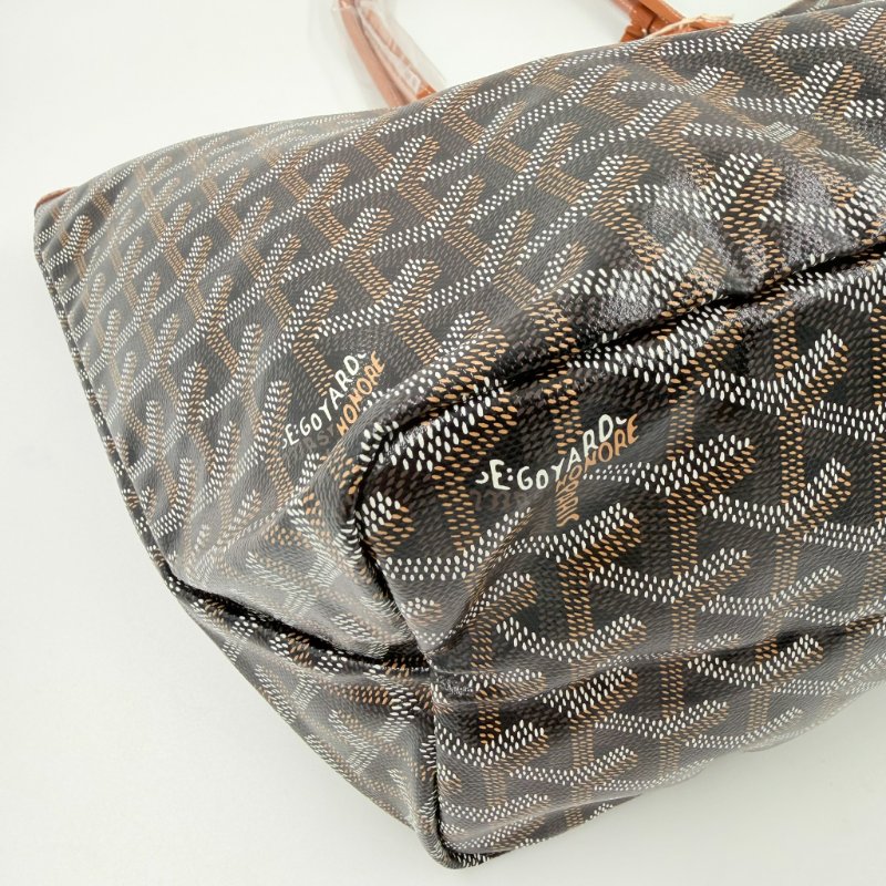 GOYARDINE - 黑棕Saint Louis Tote 手提肩背包╻  PM-8