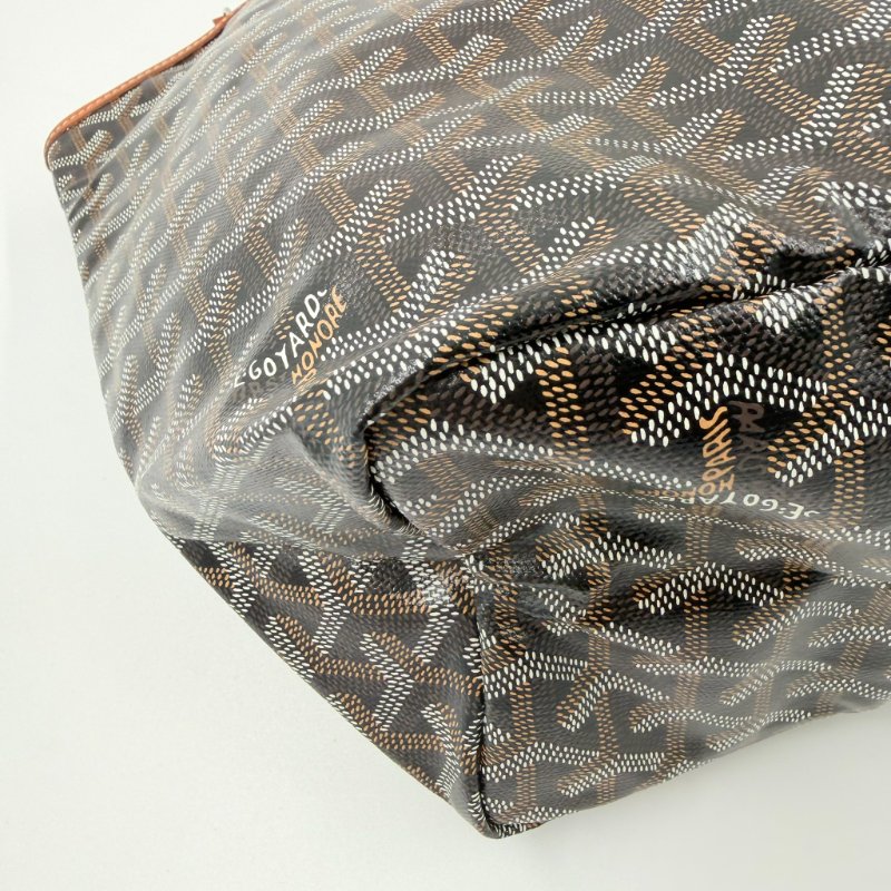 GOYARDINE - 黑棕Saint Louis Tote 手提肩背包╻  PM-10