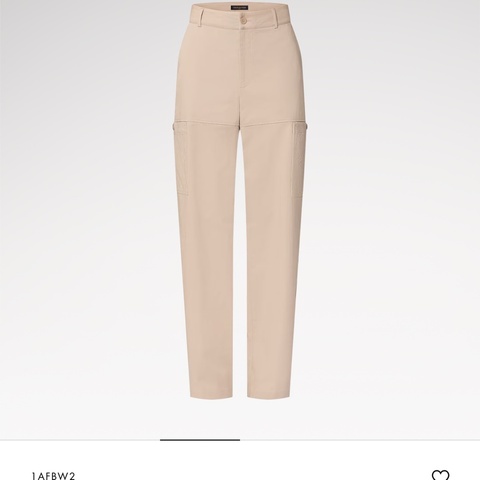 Louis Vuitton LV beige monogram cargo pants 50 長褲