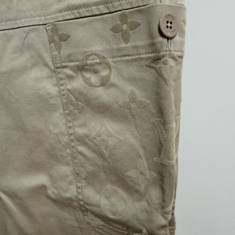 Louis Vuitton LV beige monogram cargo pants 50 長褲-4