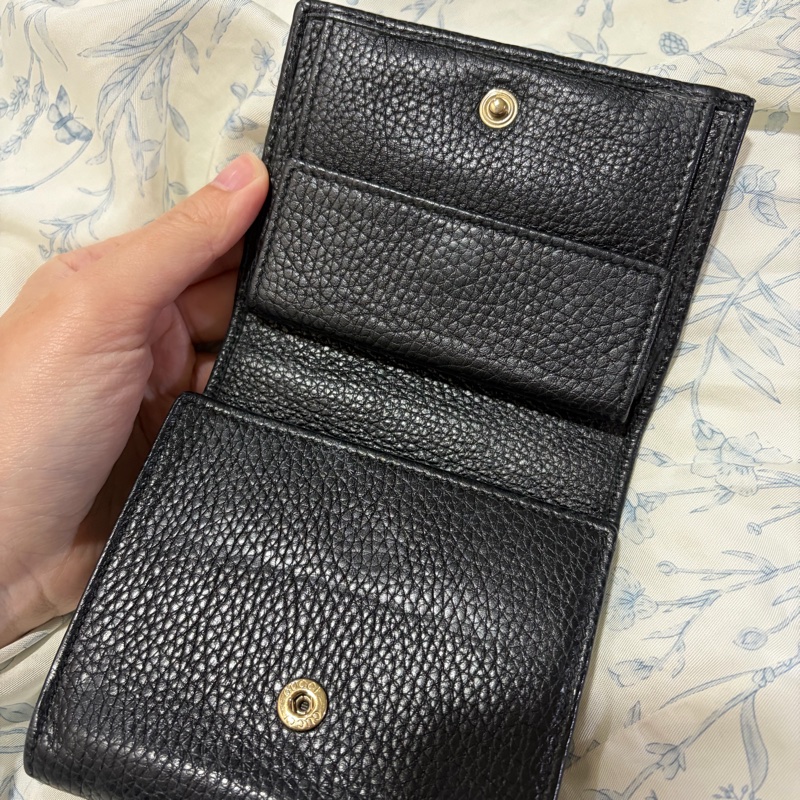 GUCCI 荔枝皮短夾-9