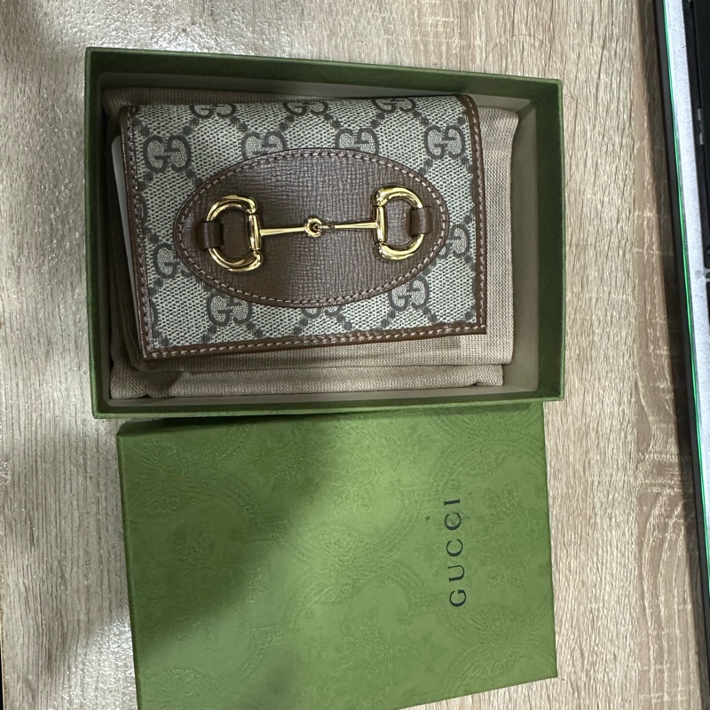 Gucci Horsebit 1955 card case wallet-5