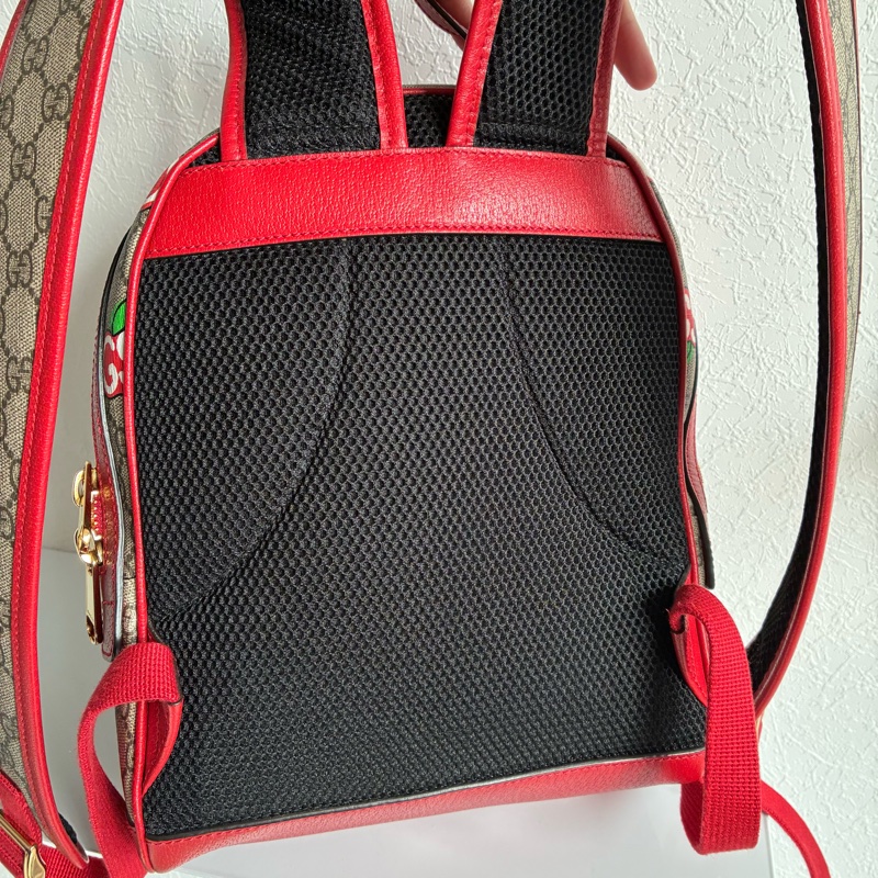 Gucci限定款蘋果後背包 小書包 特殊款-2