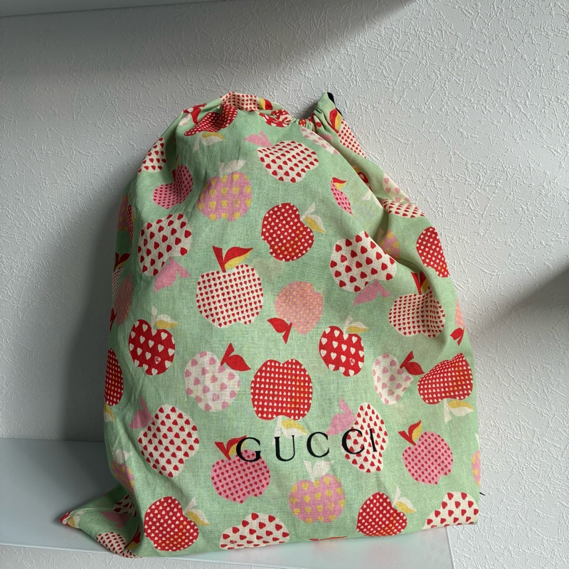 Gucci限定款蘋果後背包 小書包 特殊款-20