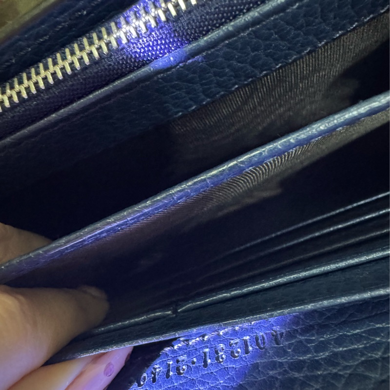 Gucci 酒神 woc 藍色（肩帶可以自行調節）-5