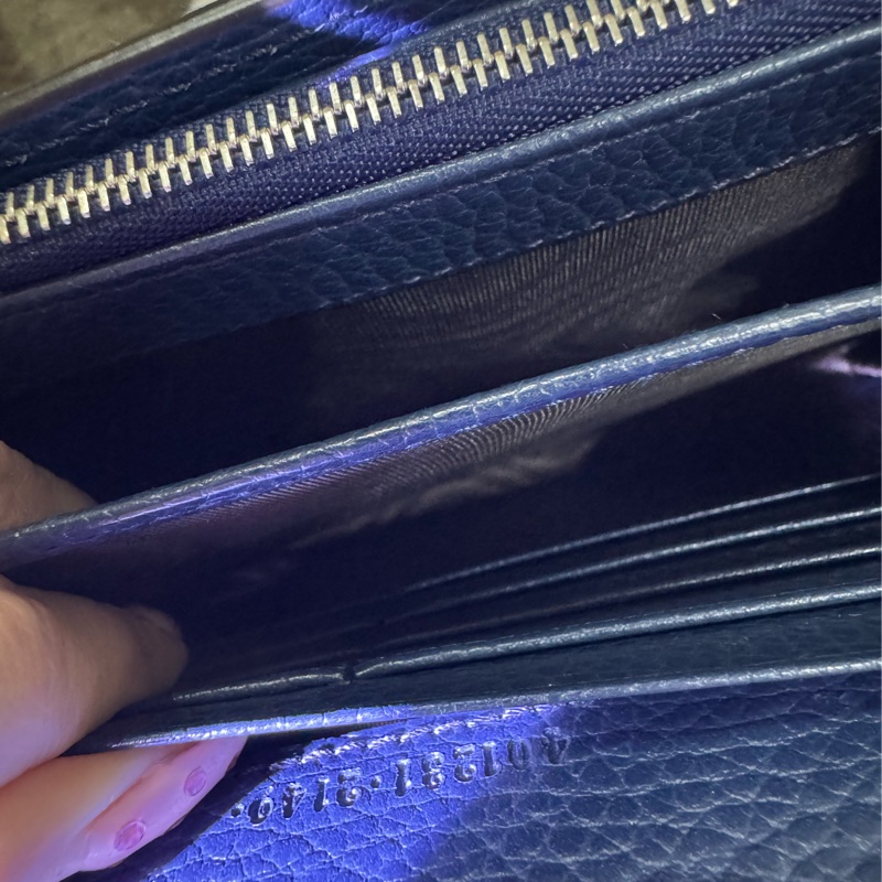 Gucci 酒神 woc 藍色（肩帶可以自行調節）-37