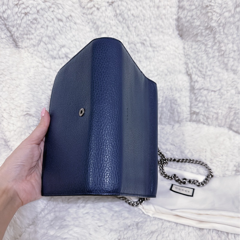 Gucci 酒神 woc 藍色（肩帶可以自行調節）-42