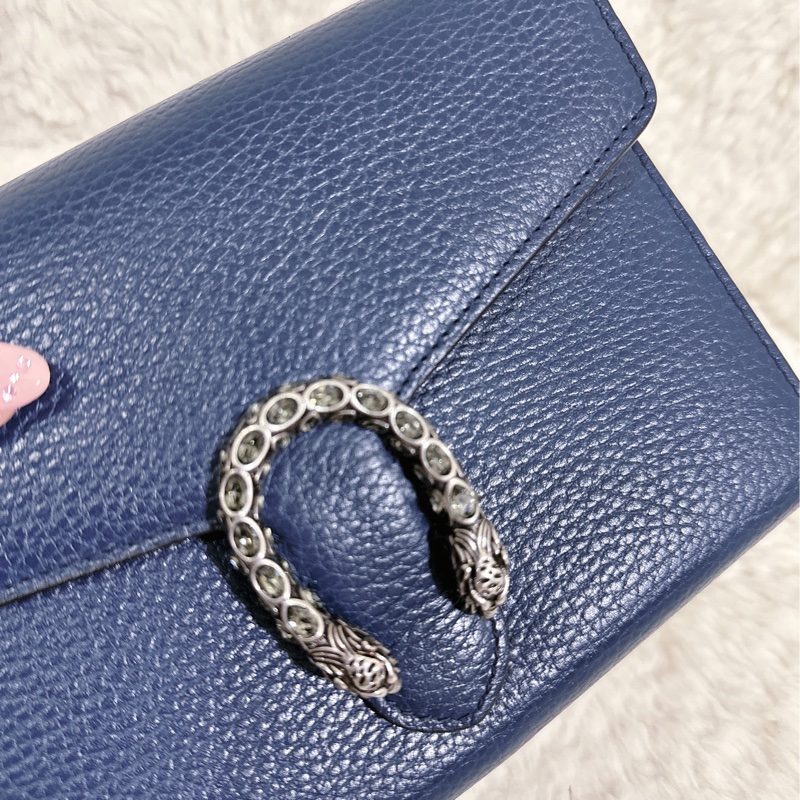 Gucci 酒神 woc 藍色（肩帶可以自行調節）-52