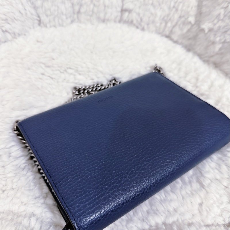 Gucci 酒神 woc 藍色（肩帶可以自行調節）-54