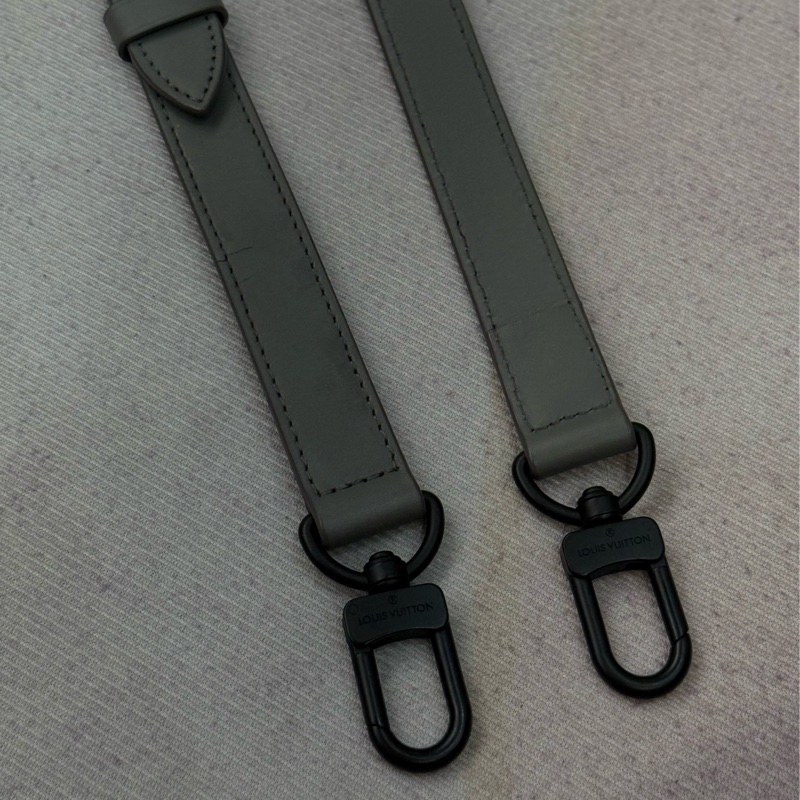 LV Keepall 50灰色壓紋小牛皮旅行袋✨最新晶片款-23