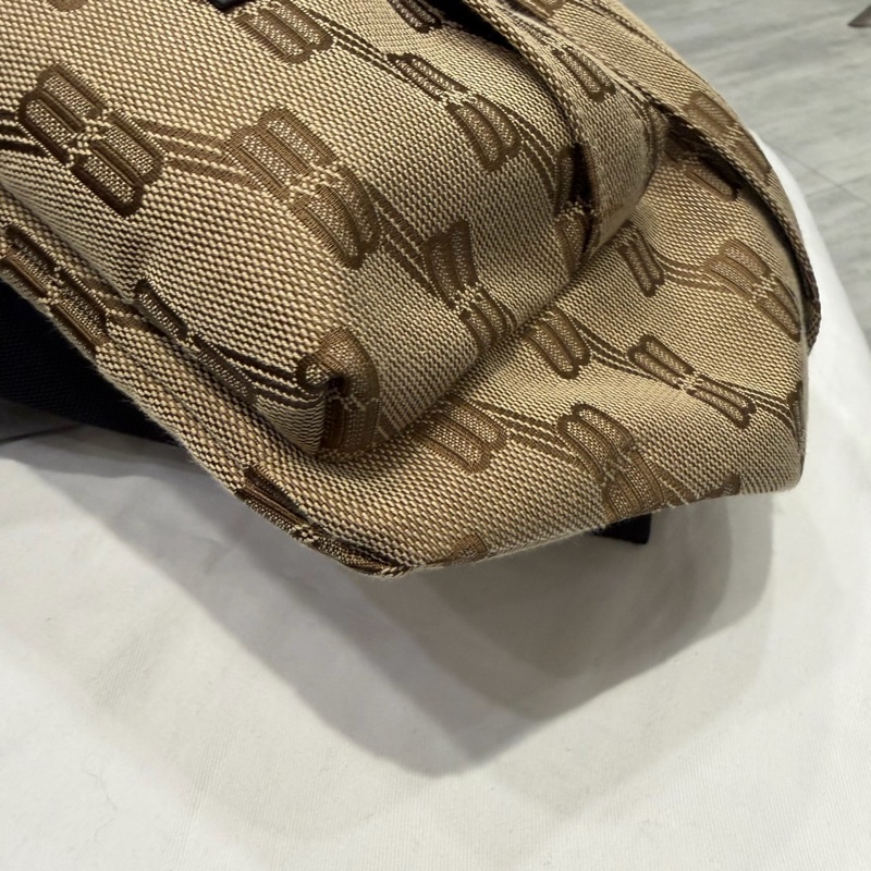 Balenciaga 巴黎世家 滿版BB 布面 腰包 胸口包-6