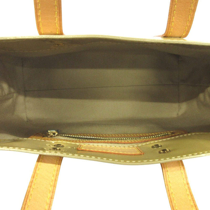 路易威登 Monogram Vernis Reed PM 手提包，漆皮琺瑯，M91144，黃色，女士-5