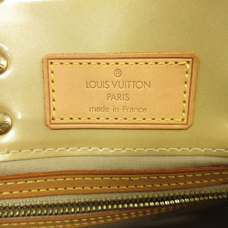 路易威登 Monogram Vernis Reed PM 手提包，漆皮琺瑯，M91144，黃色，女士-6