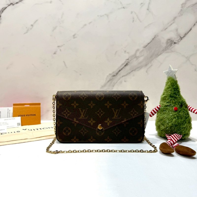 LV FELICIE POCHETTE三合一鏈帶包-0
