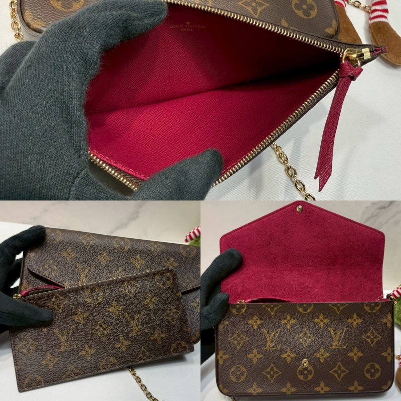 LV FELICIE POCHETTE三合一鏈帶包-4