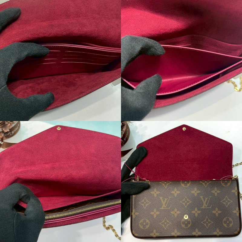 LV FELICIE POCHETTE三合一鏈帶包-4