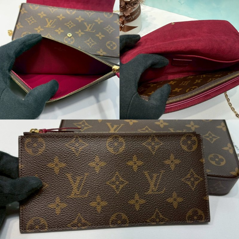 LV FELICIE POCHETTE三合一鏈帶包-5