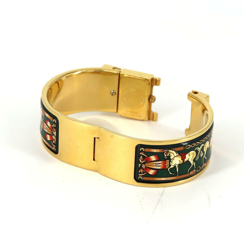 Hermès Roquet 琺瑯 GP LO1.201 石英腕錶-6