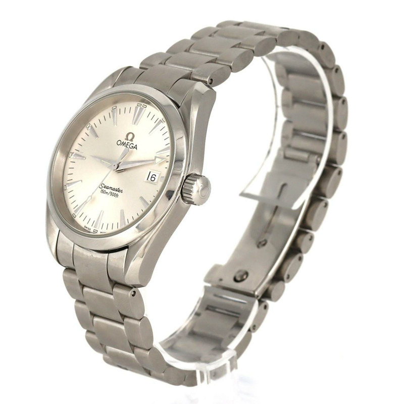 歐米茄海馬系列Aqua Terra 2518.30不鏽鋼石英錶-1