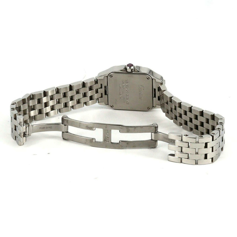 卡地亞 Santos de SM W25075Z5 不鏽鋼石英錶-6