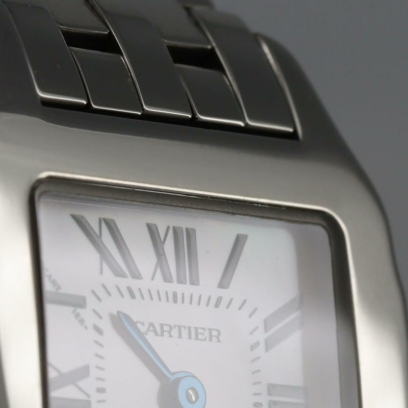 卡地亞 Santos de SM W25075Z5 不鏽鋼石英錶-8