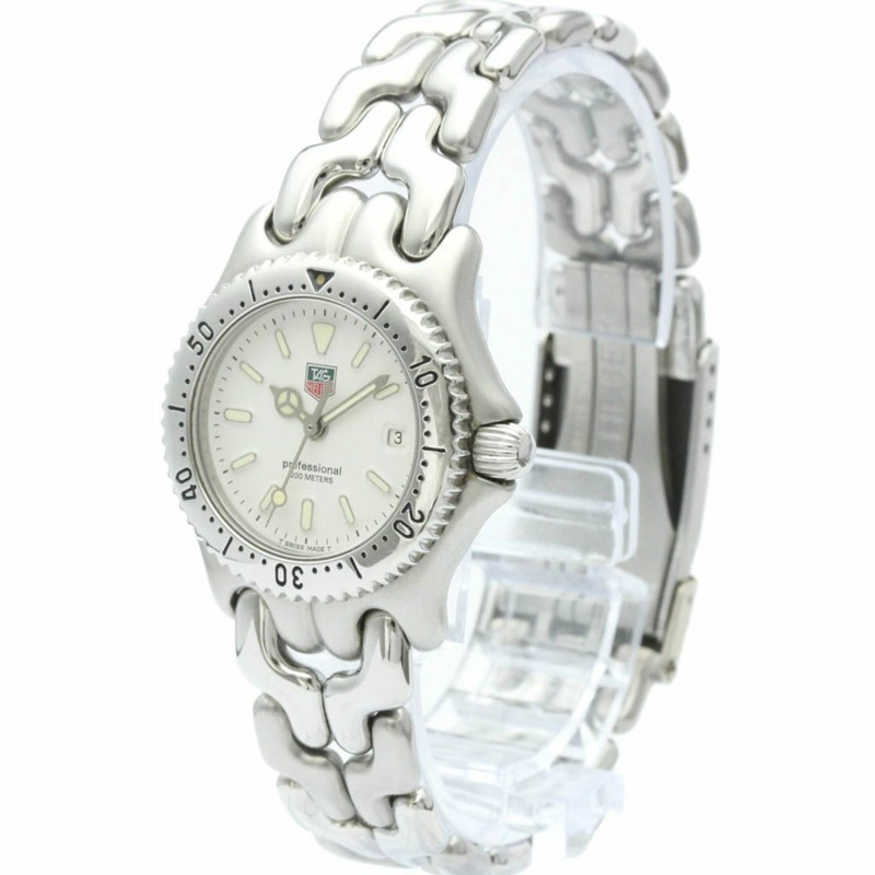 泰格豪雅 Sel 石英不鏽鋼女士正裝/商務腕錶 S99.015-1