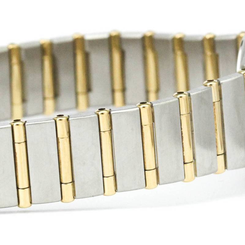 歐米茄星座系列鑽石18K金精鋼腕錶1367.30拋光款-7