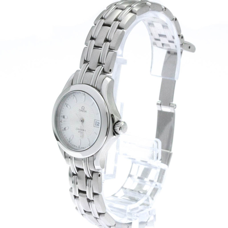 歐米茄海馬系列120公尺精鋼石英女錶 2571.21拋光款-1