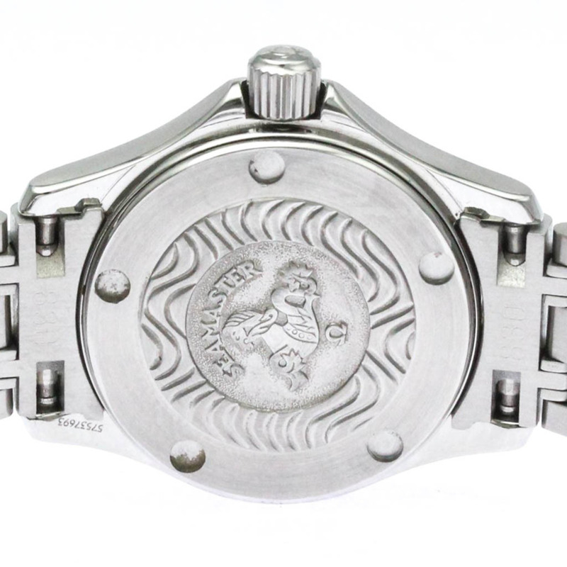 歐米茄海馬系列120公尺精鋼石英女錶 2571.21拋光款-5