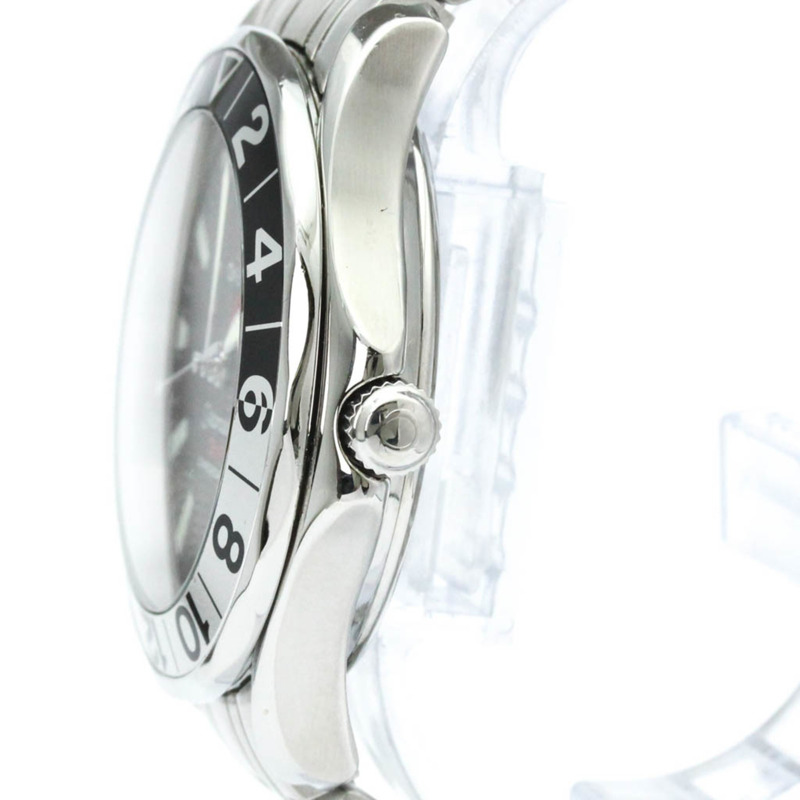 歐米茄海馬系列GMT 50週年紀念自動腕錶 2534.50 拋光款-3