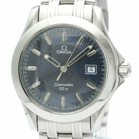 歐米茄海馬系列120米精鋼石英男士腕錶 2511.81 拋光款