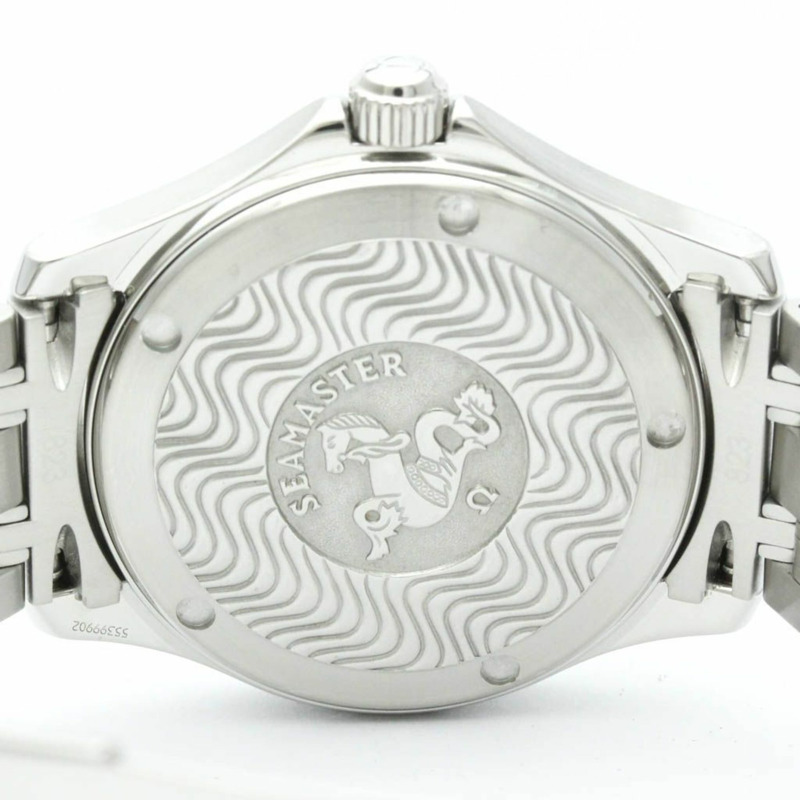 歐米茄海馬系列120米精鋼石英男士腕錶 2511.81 拋光款-4