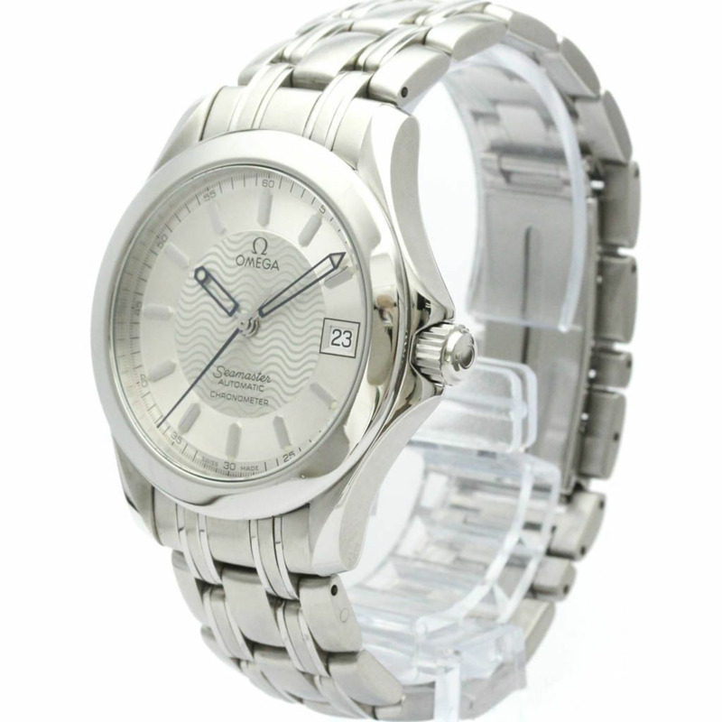 歐米茄海馬系列120公尺天文台認證精鋼自動腕錶 2501.31 拋光-1