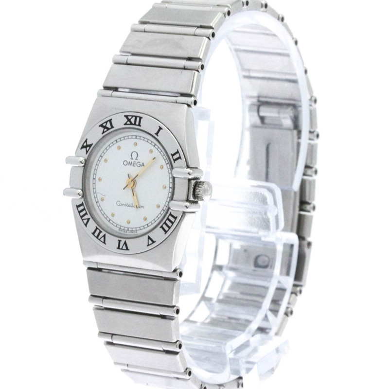 歐米茄星座系列不鏽鋼女士腕錶 795.1080 拋光款-1