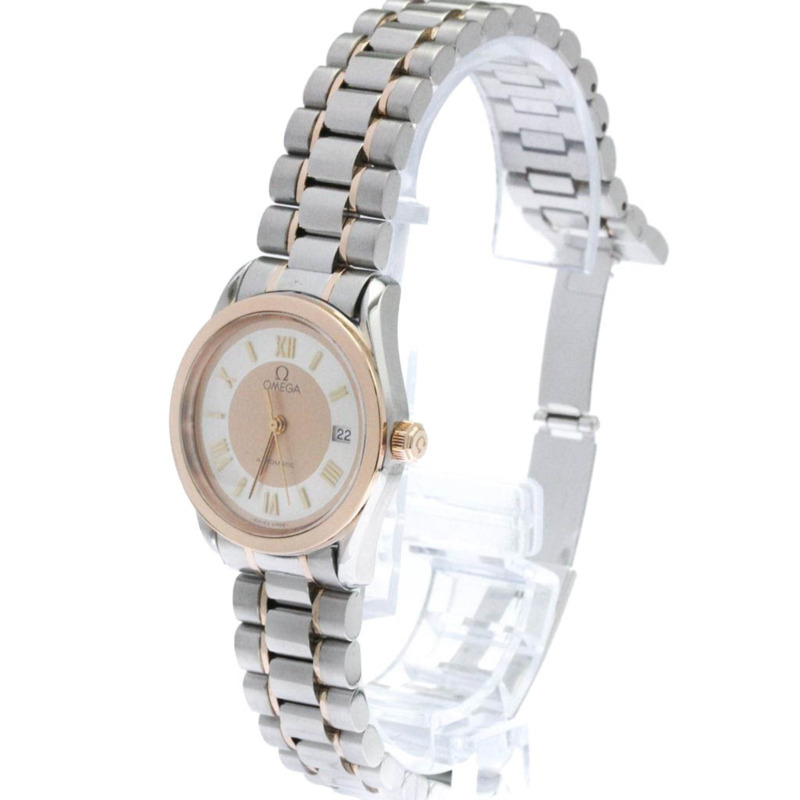 歐米茄經典款18K玫瑰金精鋼自動腕錶566.0295拋光-1