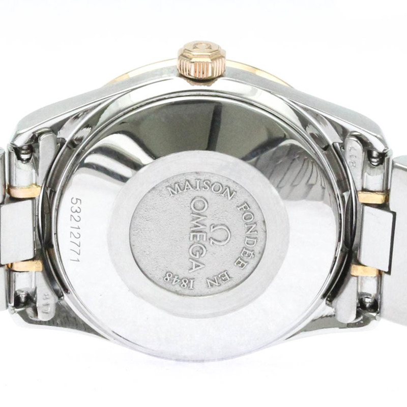 歐米茄經典款18K玫瑰金精鋼自動腕錶566.0295拋光-5