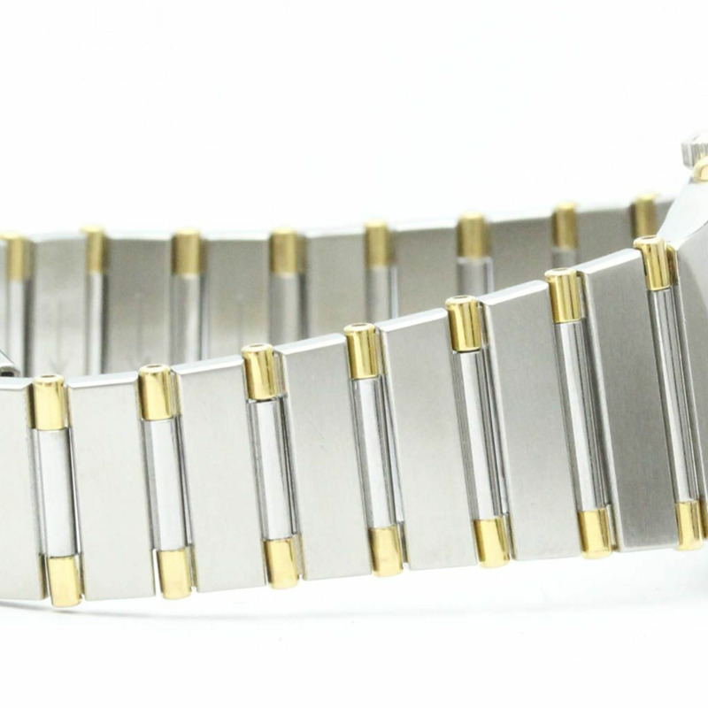 歐米茄星座系列18K金精鋼女錶795.1080拋光款-6