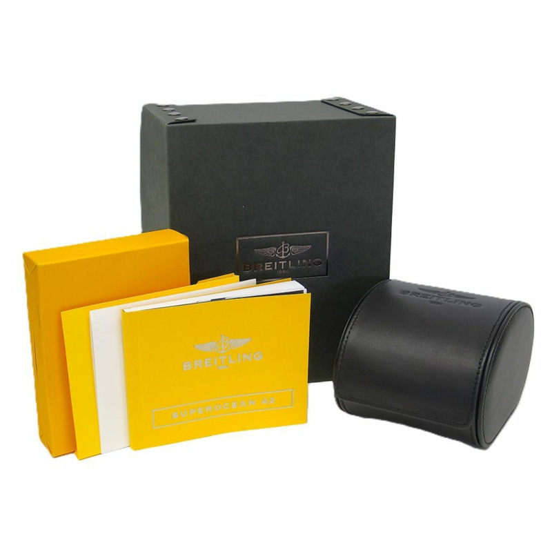 百年靈 Chronomat Evolution 藍色脈衝男士腕錶 A13356 拋光-5