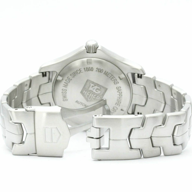 TAG HEUER 豪雅 Link 系列不鏽鋼自動男錶 WJF2112 拋光款-4