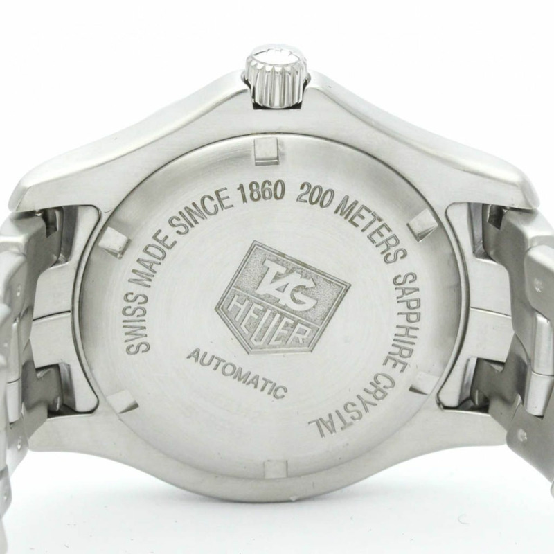 TAG HEUER 豪雅 Link 系列不鏽鋼自動男錶 WJF2112 拋光款-5